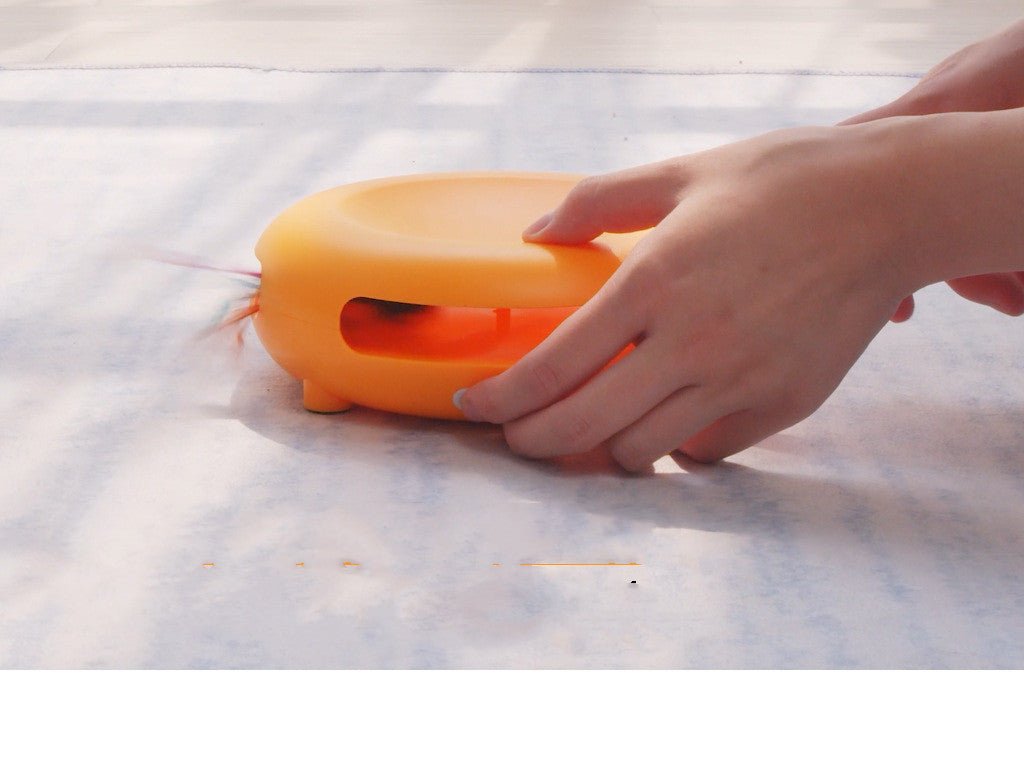 Pet Funny Cat Turntable, Cat Snacks, Food Utensils, Sound Toys - Zambeel