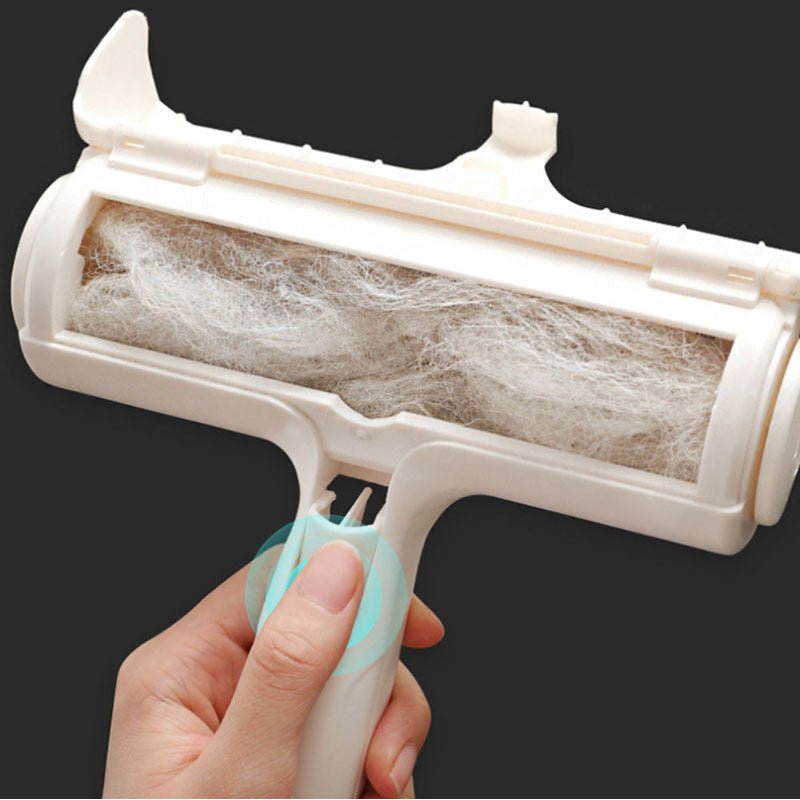 Pet Hair Remover Roller Lint Remove Brush Dog Cat Hair Clothes Carpet Cleaning Brush Home Furniture - Zambeel