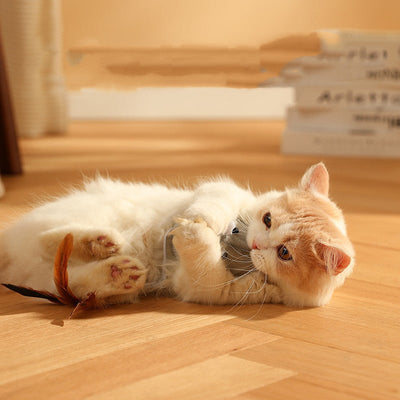 Pet Toy Electric Mouse Cat Stick - Zambeel