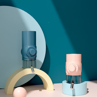 Pet Water Drinker Ball Feeder Hanging Water Drinker Cage Pet Water Cup - Zambeel