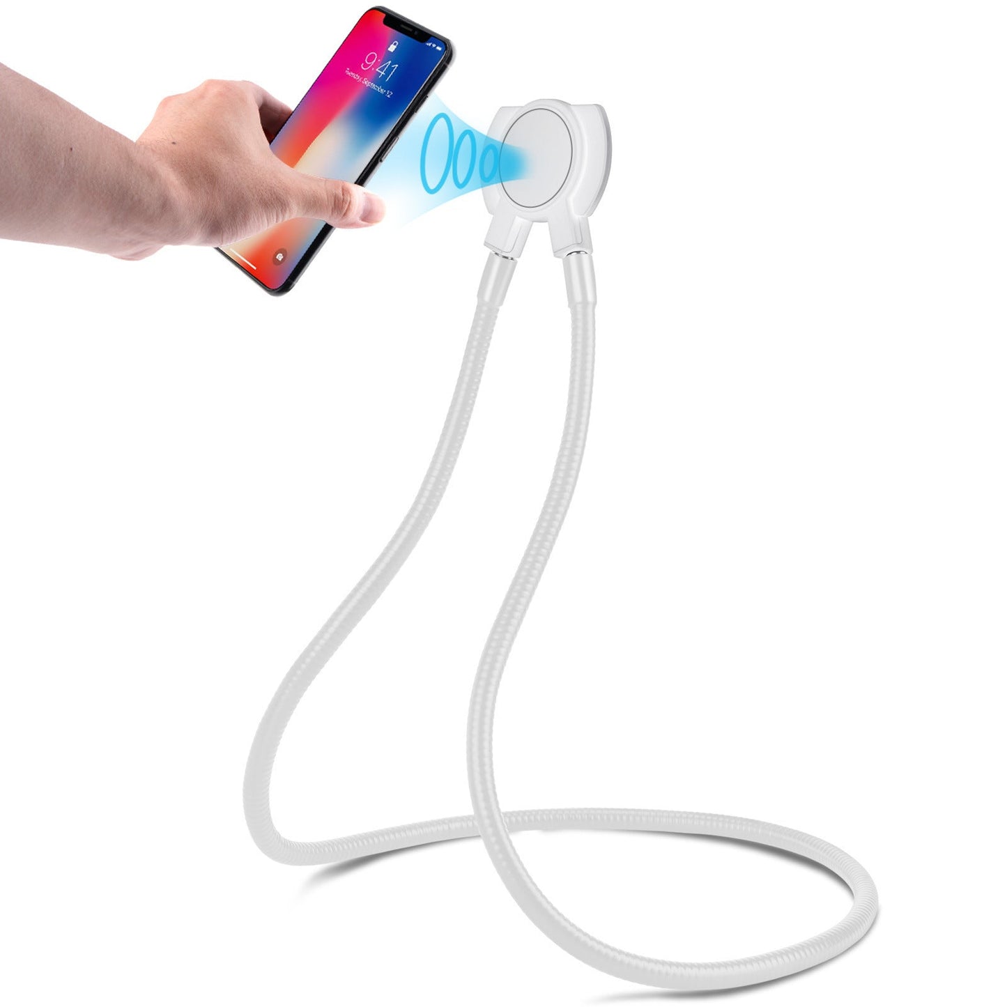 Phone Holder Mobile Phone Mount Stand Universal Lazy Bracket Hanging - Zambeel