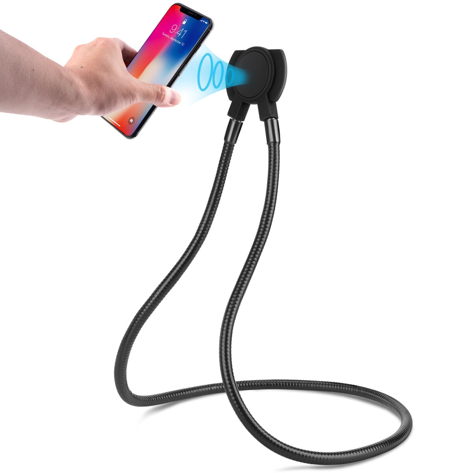 Phone Holder Mobile Phone Mount Stand Universal Lazy Bracket Hanging - Zambeel