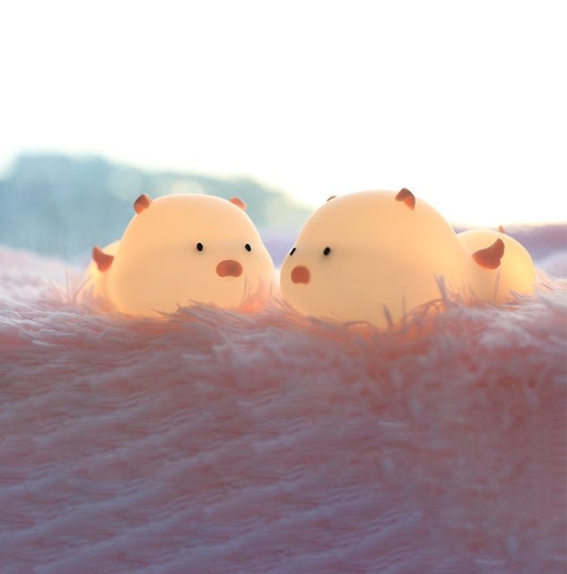 Pig Silicone Night Light - Zambeel