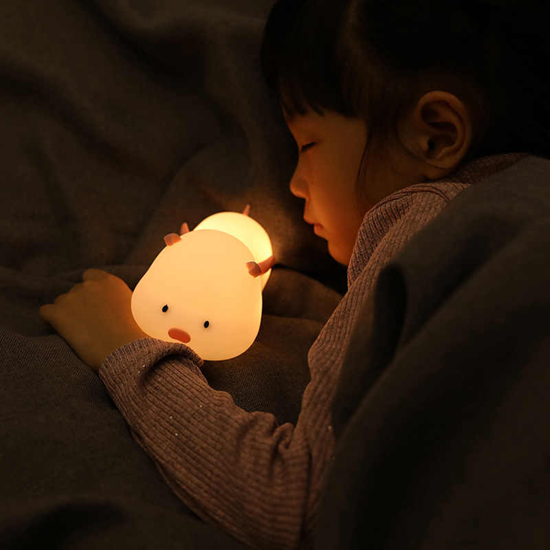 Pig Silicone Night Light - Zambeel