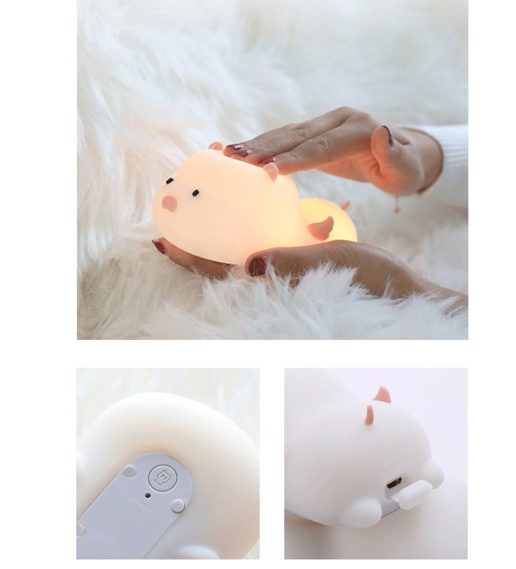 Pig Silicone Night Light - Zambeel