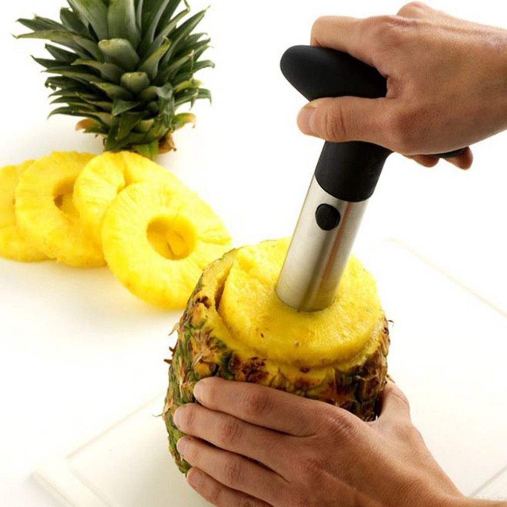 Pineapple Peeler Stainless Steel Pulp Separator Corer Core Puller Fruit Tools - Zambeel