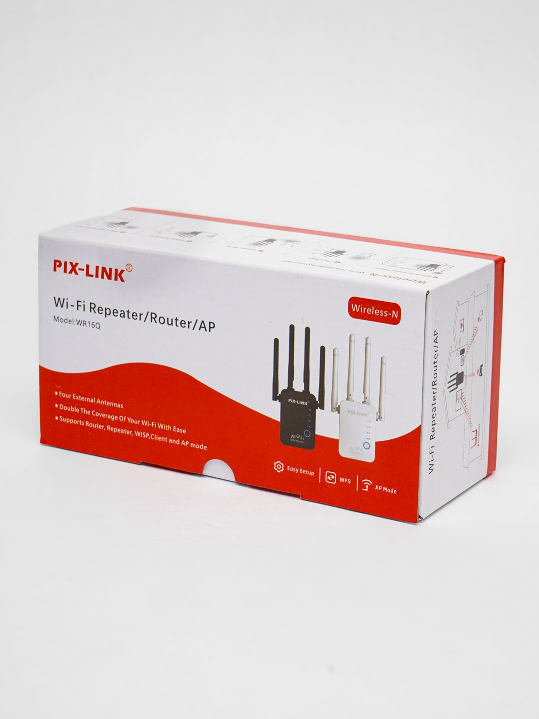 Pix Link - Wi - Fi Repeater (WR - 16Q) - Zambeel