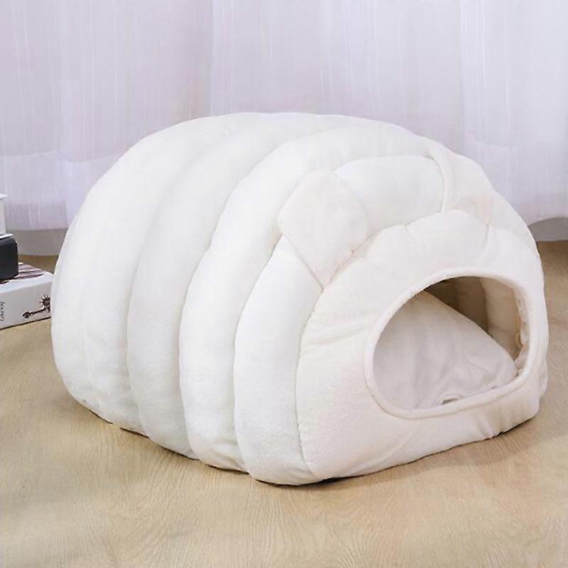 Plush Covered Pet Cave Bed - Zambeel