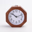 Polygon Beech Materia Clock Luminous Alarm Clock Student Antair Nightstand Hexagonal - Zambeel