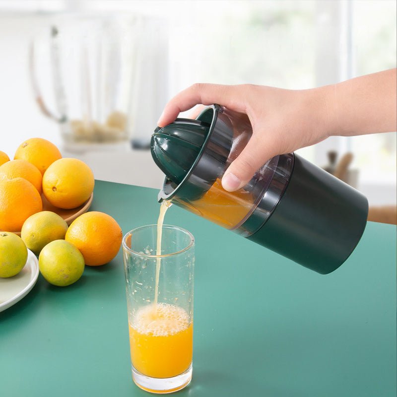Portable Blender Electric Orange Press Mini Fruit Juicer Manual Juicer Cup Wireless Portable Juicer Bucket Juicer Kitchen Gadgets - Zambeel