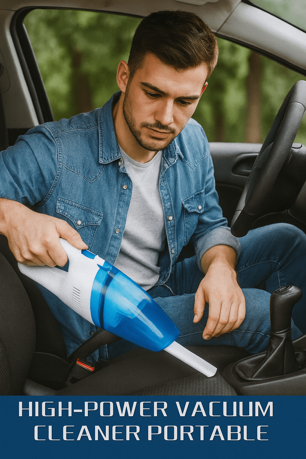 Portable Car Vacuum Cleaner - Zambeel