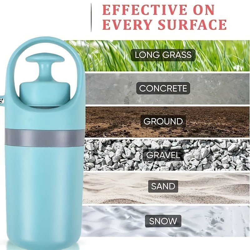 Portable Dog Poop Scooper, Sanitary Dog Waste Picker Upper With Bag Dispenser, Convenient Pet Waste Cleaner For Dog Walkers, Attachable To Dog Leash, Harness Or Waist - Zambeel