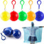 Portable Emergency Raincoat in Keychain Ball - Zambeel