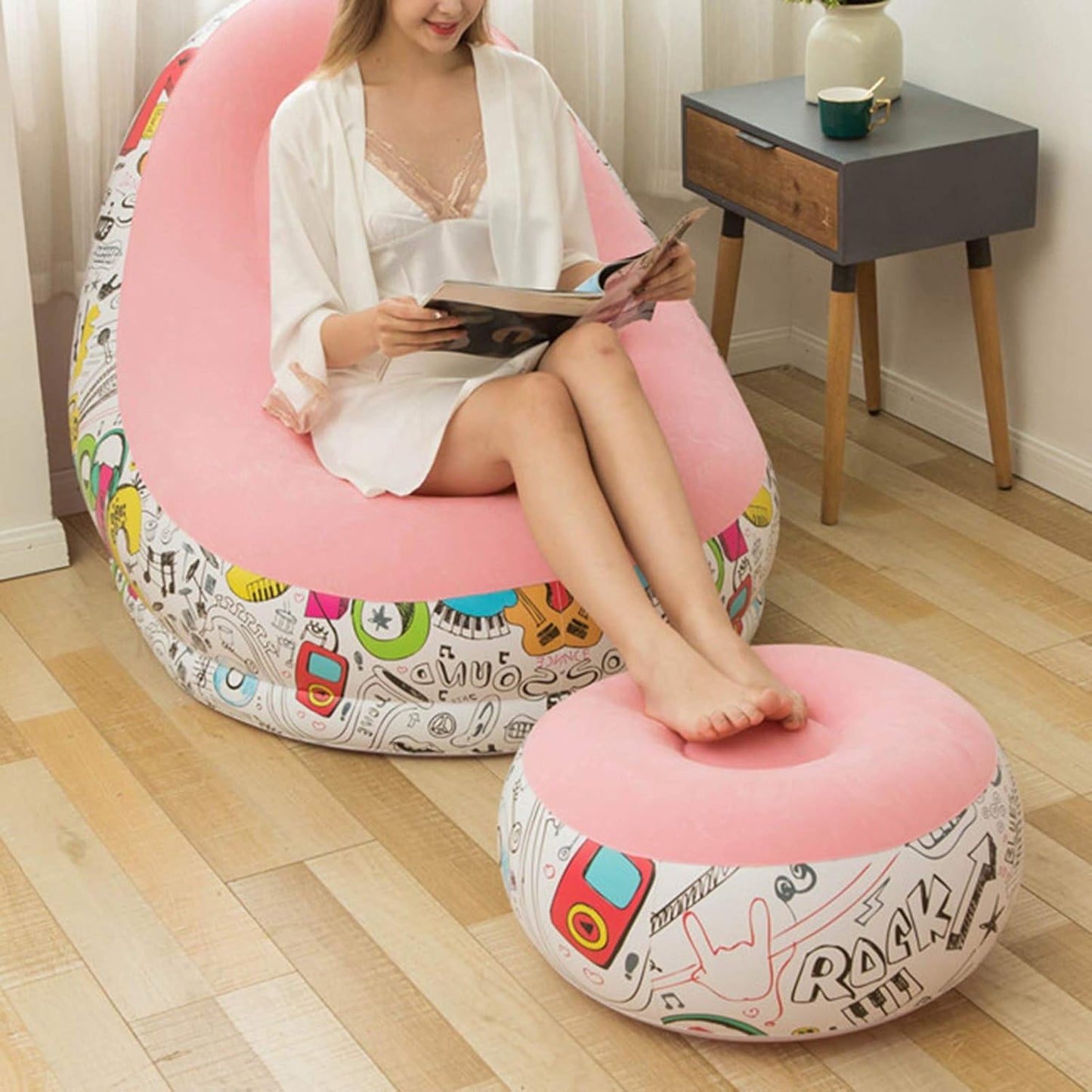 Portable Inflatable Sofa - Zambeel