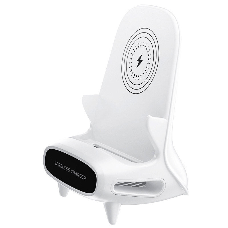 Portable Mini Chair Wireless Charger Desk Mobile Phone Holder Wireless Charger 10W Fast Charge Special Gift - Zambeel