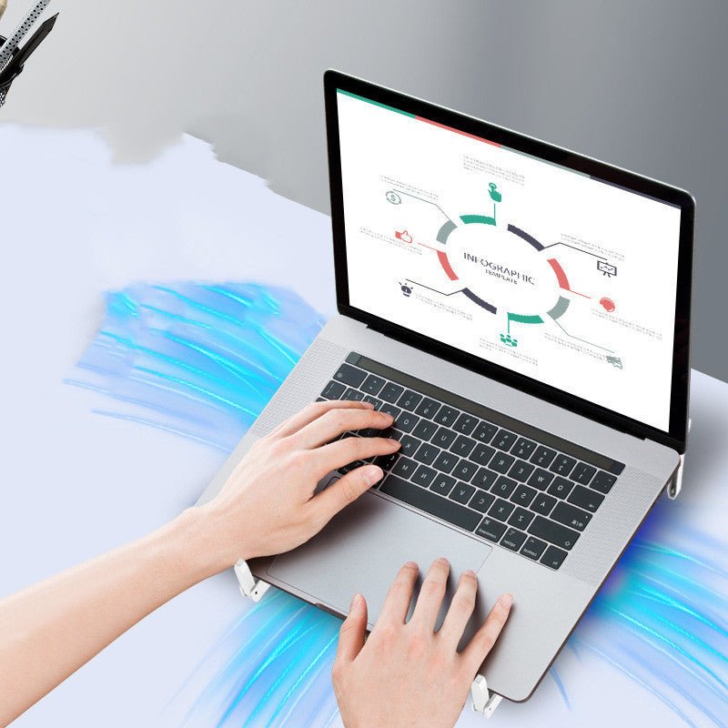 Portable Slim Smart Laptop Cooling Pad USB 3 Fans Gaming Laptop Cooler Fan For 17 Inch Cooler Plug Play For Notebook PC Laptop - Zambeel