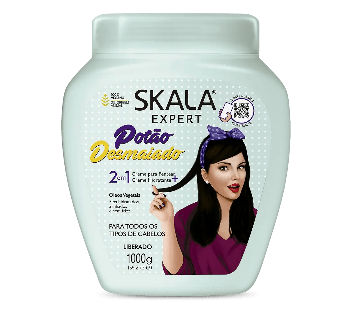 Potao Desmaiado - 2 - in - 1 Hair Treatment Cream (Original) - Zambeel