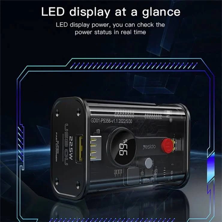 Power Bank With LED Display - Zambeel