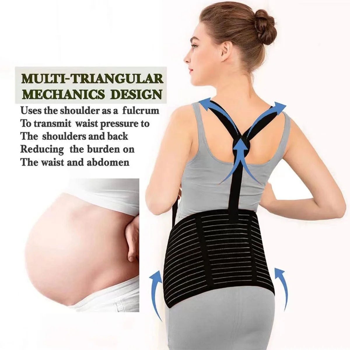 Pregnant Woman Stomach Lift Belt - Zambeel