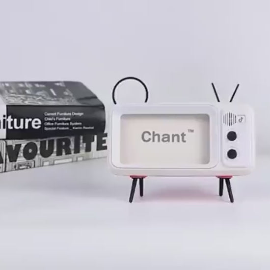 Retro TV mini portable audio