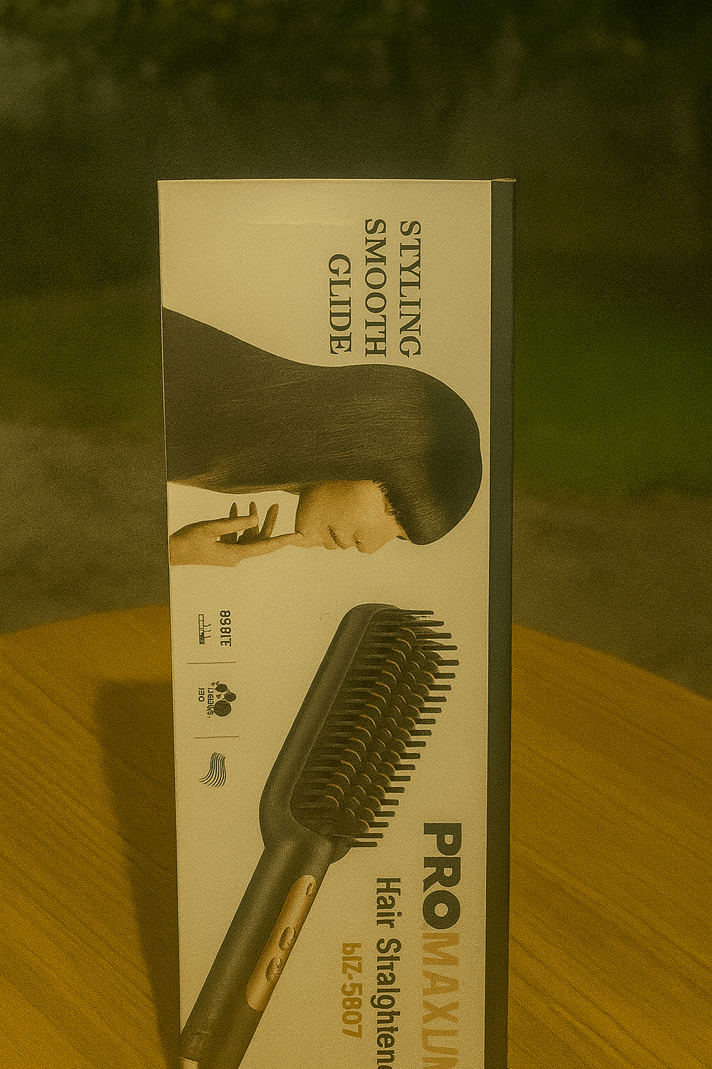 Pro Master - Hair Straightener Brush - Zambeel