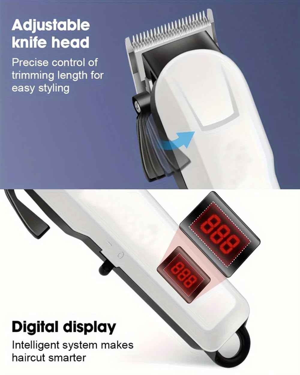 Professional Cordless Hair Clipper - Zambeel