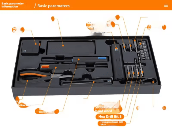 Professional Multi - Tool Set - Zambeel