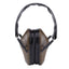 Protection Noise Reduction Earmuff Ear Muff for Industrial Noise Reduction (Brownish Green) - Zambeel