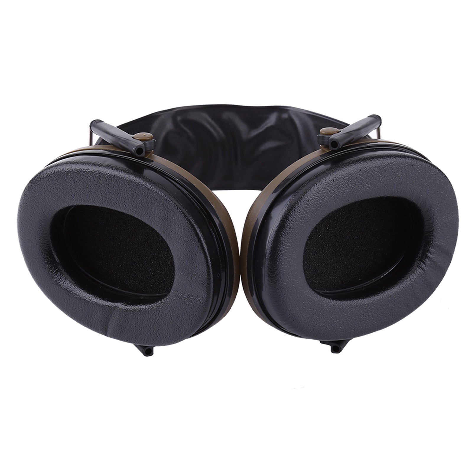 Protection Noise Reduction Earmuff Ear Muff for Industrial Noise Reduction (Brownish Green) - Zambeel