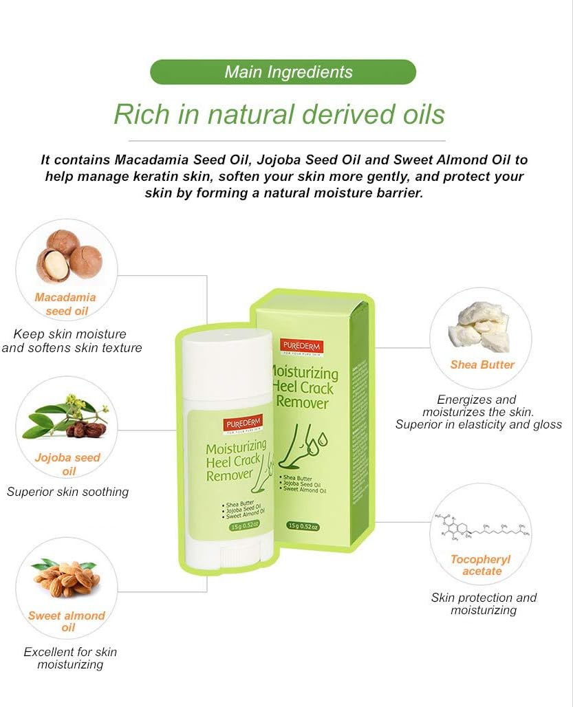 Purederm - Moisturizing Heel Crack Remover (Original) - Zambeel