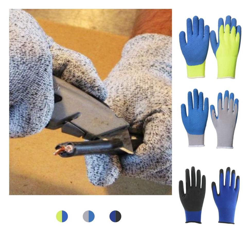 PVC Coated Sports Gloves - Zambeel