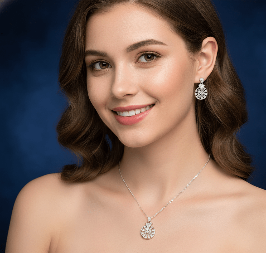 Radiant Sunburst Jewelry Set - Zambeel