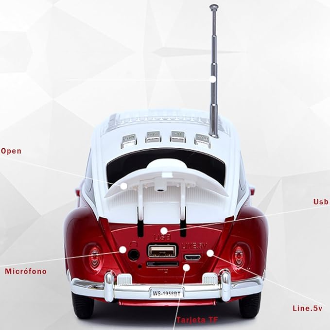 Radio Receptor Car - shaped Design - Zambeel