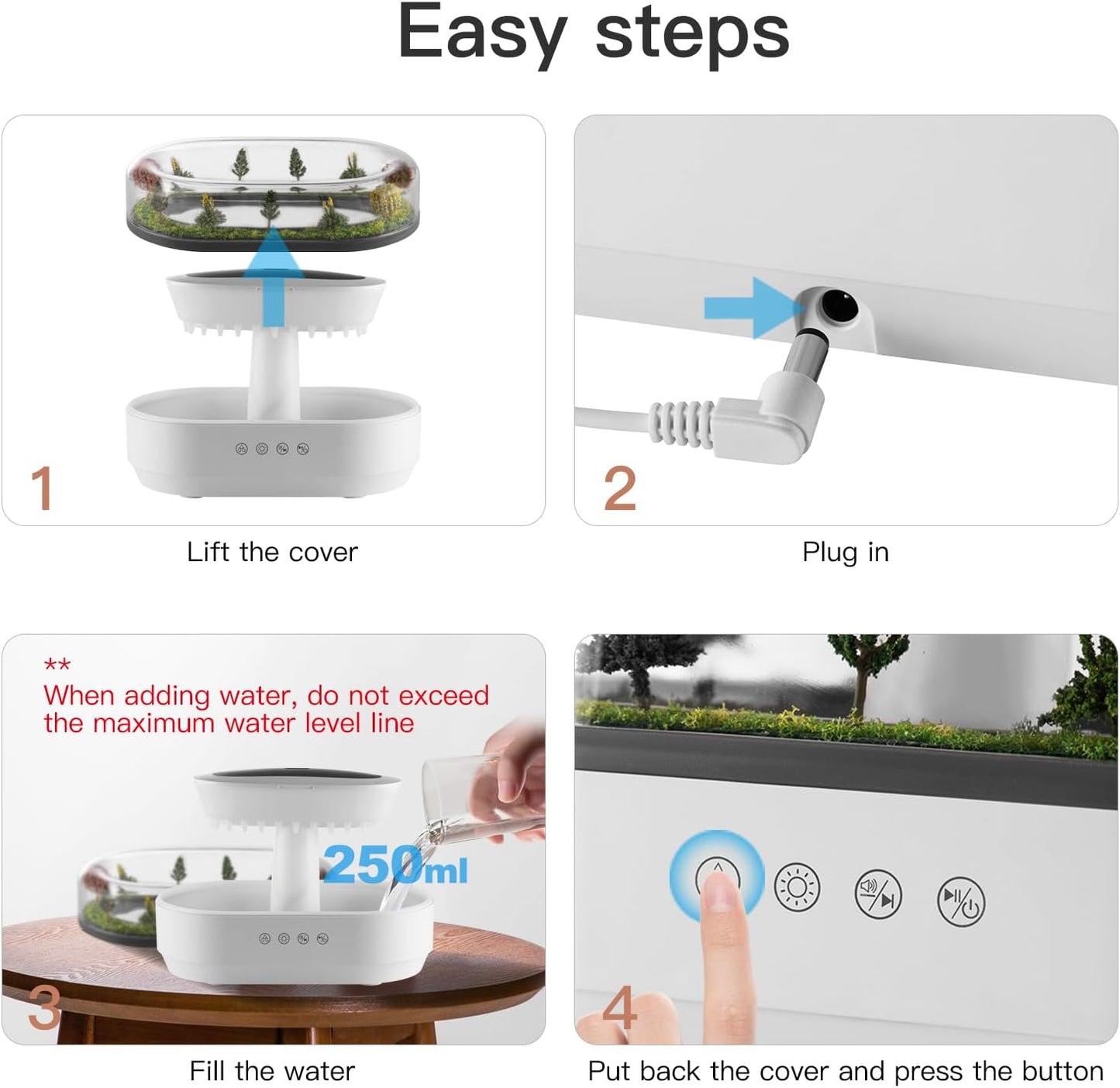 Raindrop Aroma Diffuser - Zambeel
