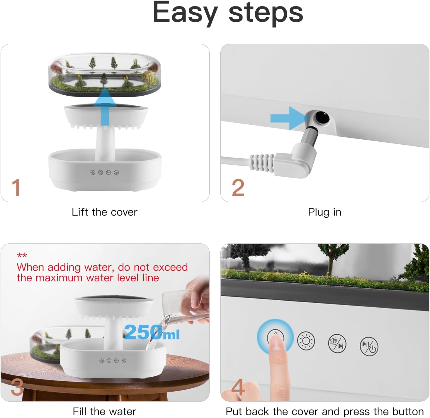 Raindrop Aroma Diffuser - Zambeel