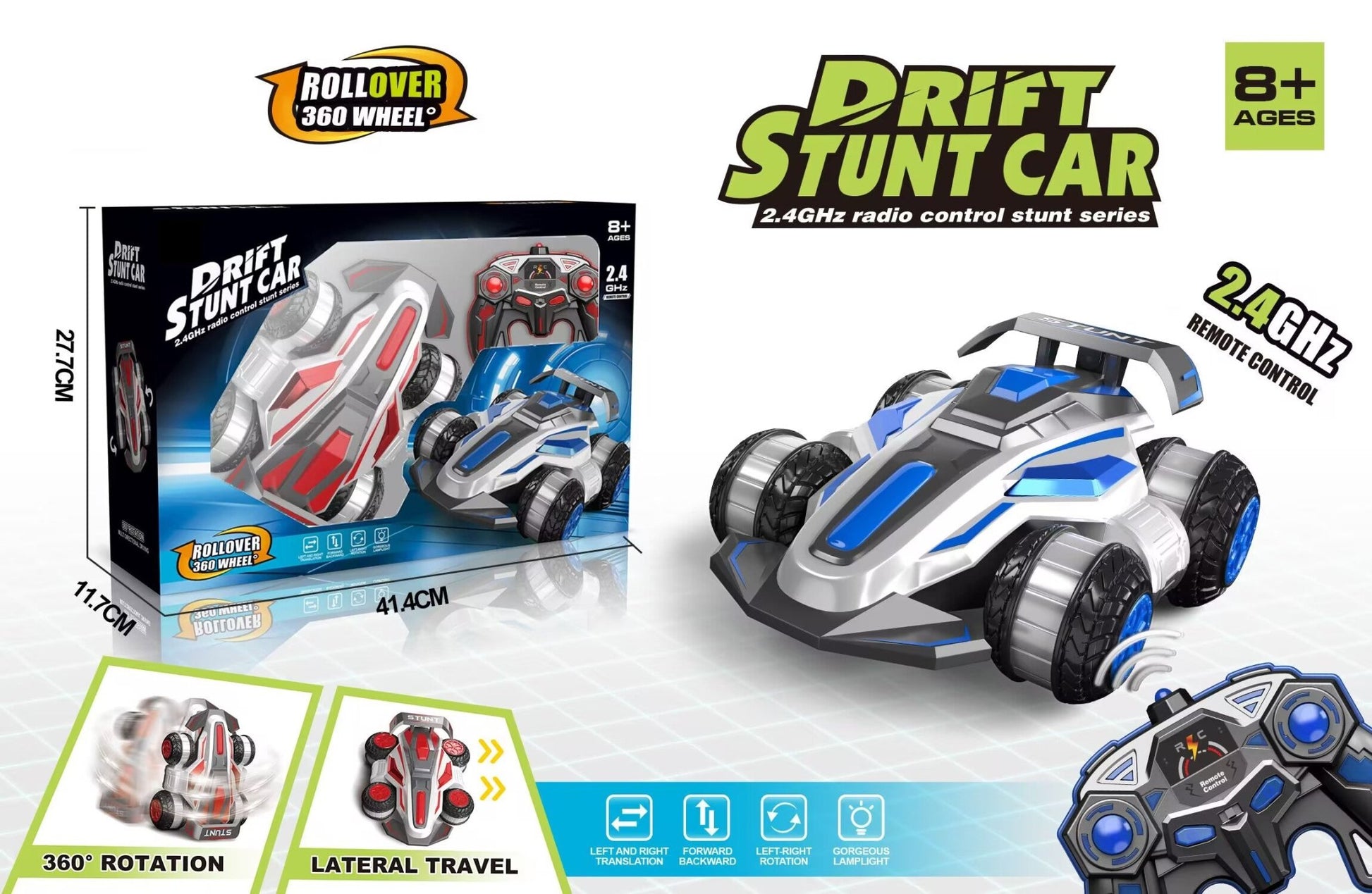 RC Stunt Car For Kids - Zambeel