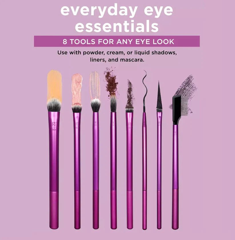 Real Techniques - 8 Everyday Eye Essentials - Zambeel