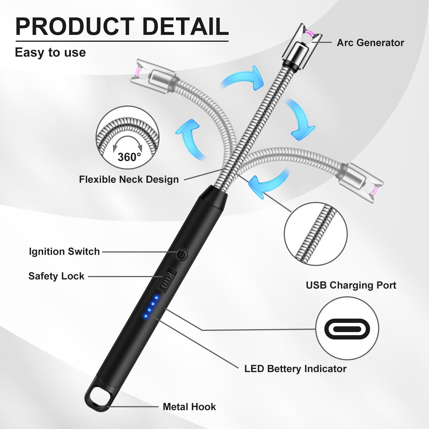 Rechargeable Electric Lighter - Zambeel