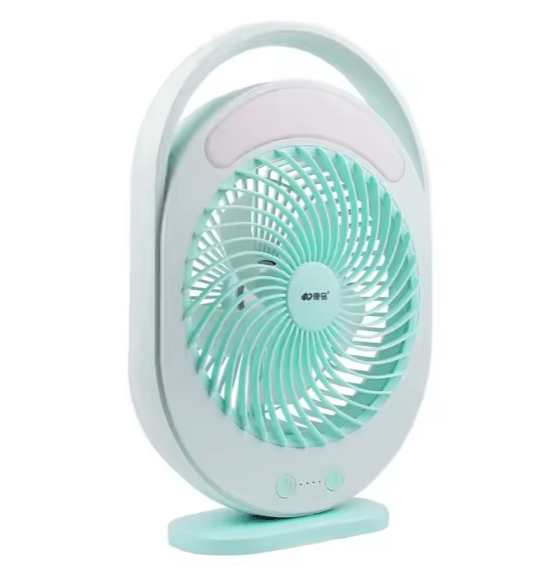 Rechargeable Fan with LED Light - Zambeel