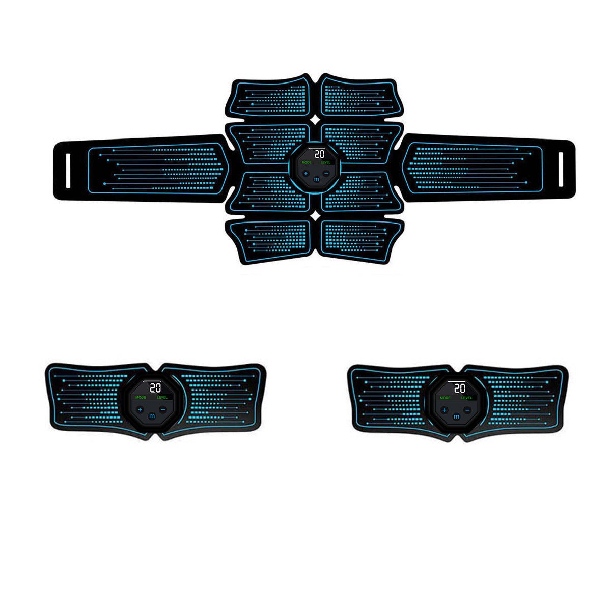 Rechargeable Home Fitness Belt Abdominal Patch - Zambeel