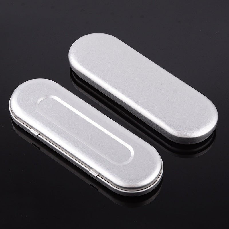 Rectangular Tinplate Cosmetic Box High - grade Pen And Pencil Packaging Metal Box - Zambeel