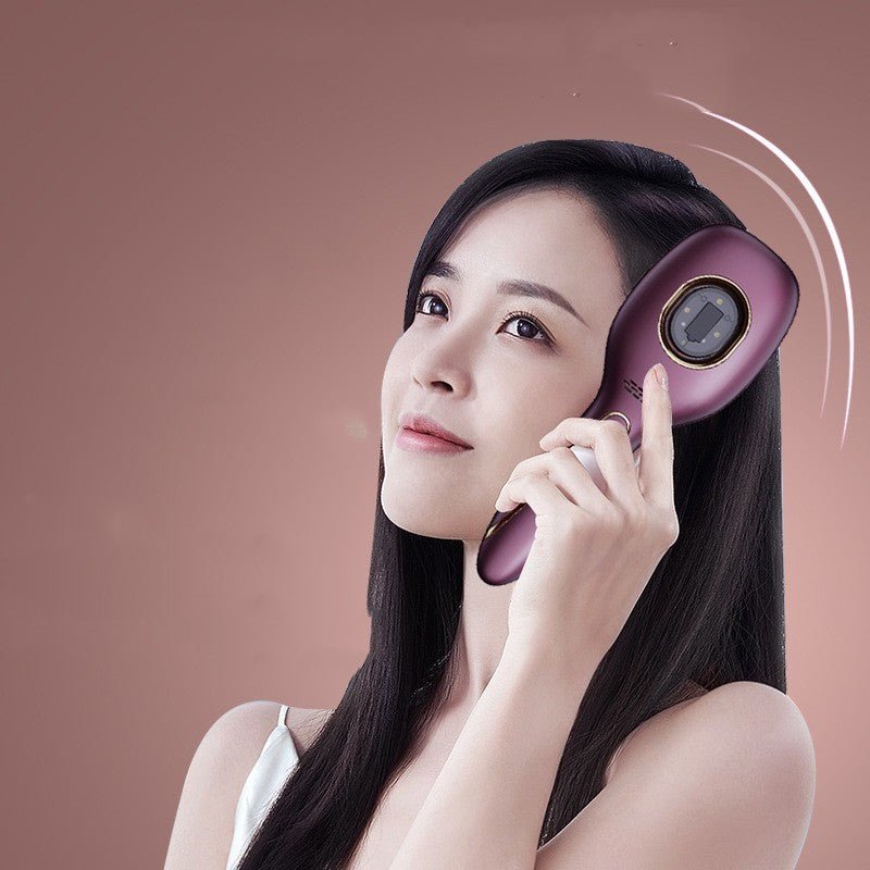 Red And Blue Hair Growth Hair Nourishing Hair Hair Prevention Hair Loss Into Care Comb - Zambeel