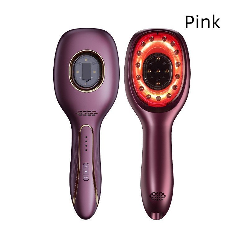 Red And Blue Hair Growth Hair Nourishing Hair Hair Prevention Hair Loss Into Care Comb - Zambeel