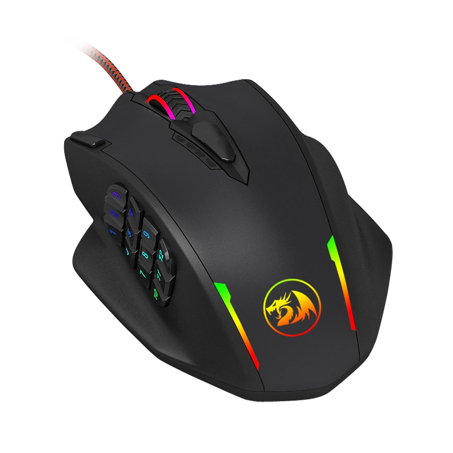 Red Dragon M908 One - Hander Macro Defines Mouse - Zambeel