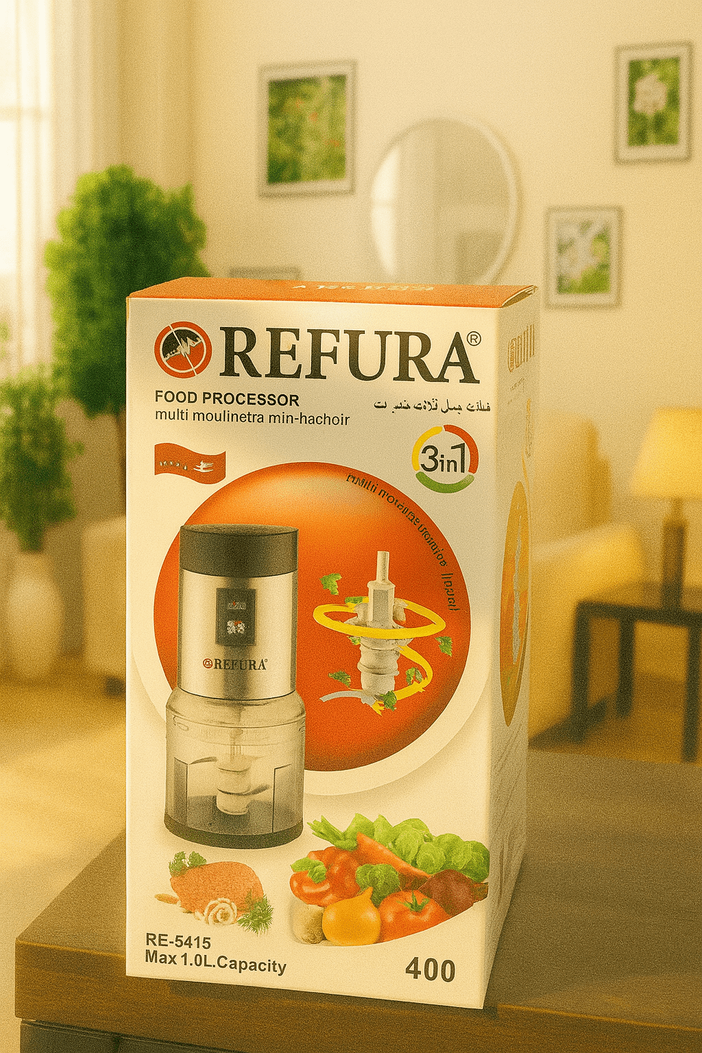Refura - Food Processor - Zambeel