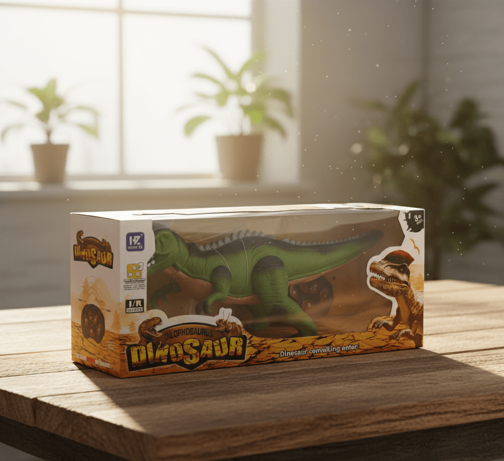 Remote - Control Dilophosaurus Dinosaur Toy - Zambeel