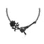 Retro Fashion S925 Hand Rose Pendant Necklace - Zambeel