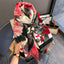 Retro Floral Artificial Cashmere Scarf Women's Thick Warm Scarf - Zambeel