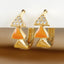 RETRO Geometric Triangle Simple Female Earrings - Zambeel
