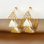 RETRO Geometric Triangle Simple Female Earrings - Zambeel